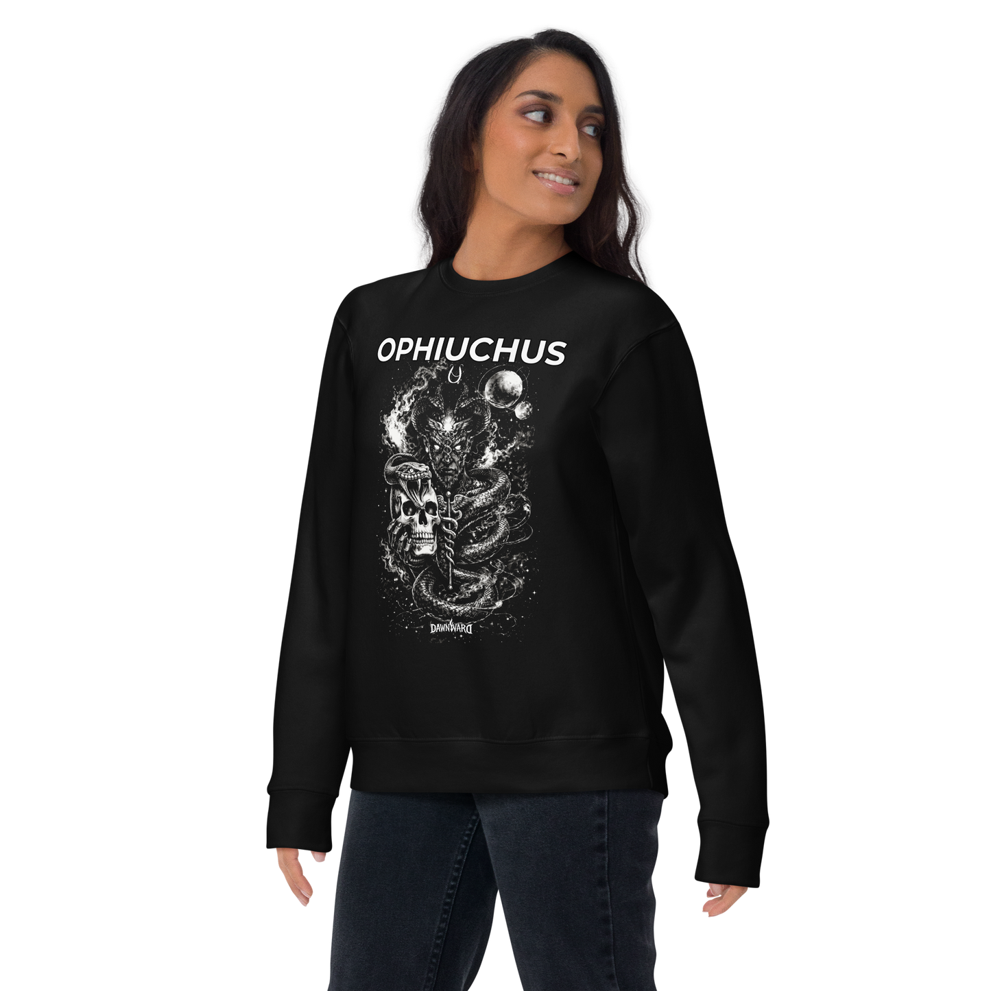 Ophiuchus – Serpent Bearer (Shadow Edition) – Sweatshirt Unisex