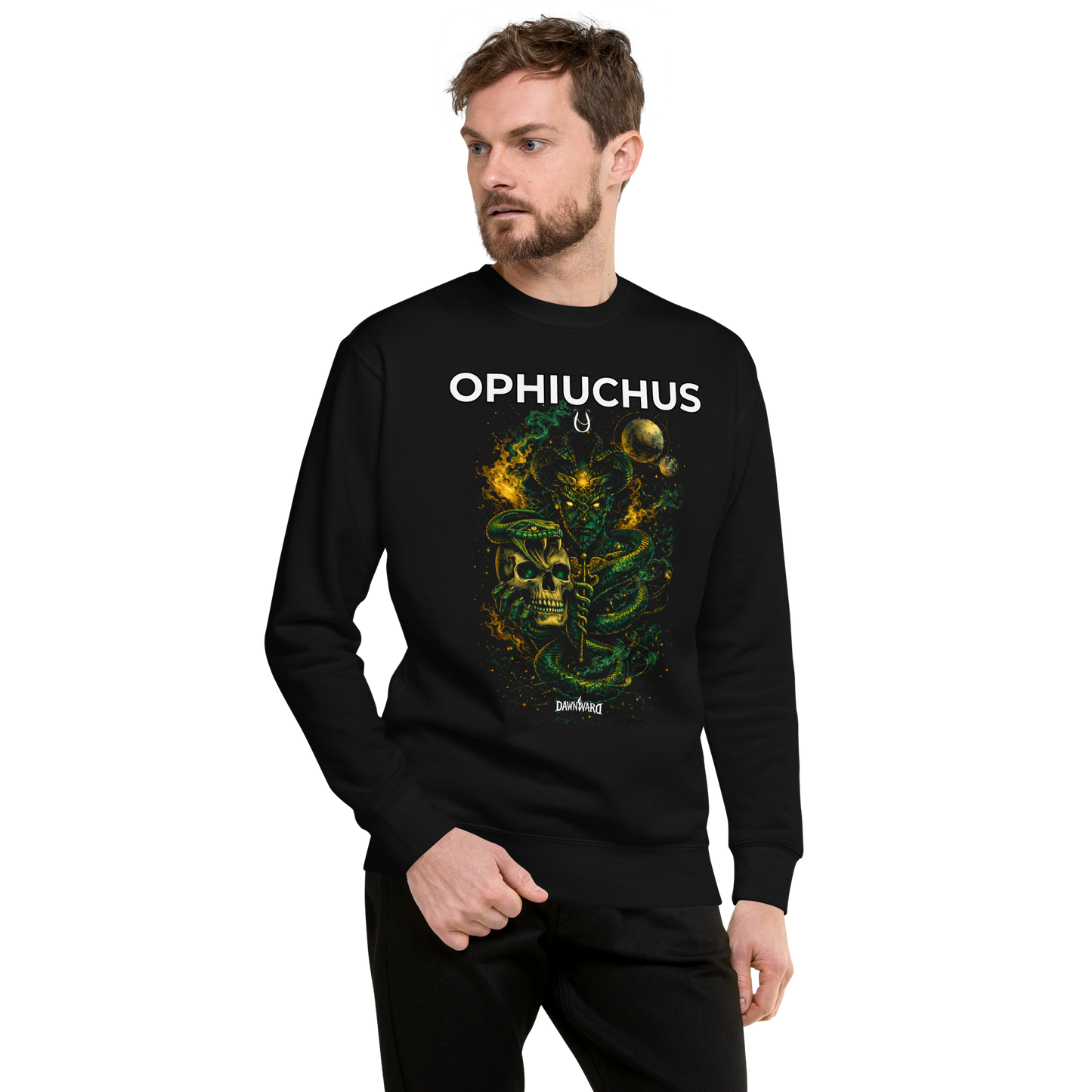 Ophiuchus – Serpent Bearer (Color Edition) – Sweatshirt Unisex