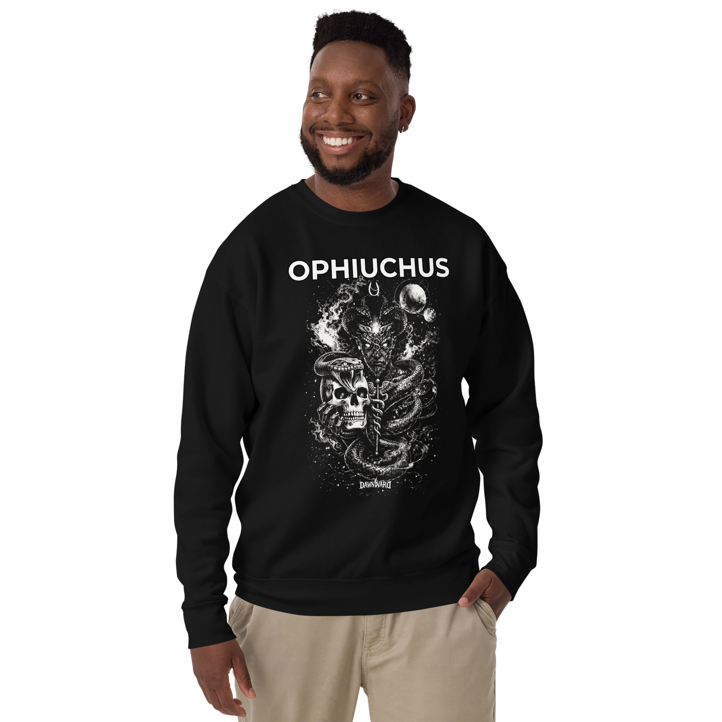 Ophiuchus – Serpent Bearer (Shadow Edition) – Sweatshirt Unisex